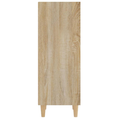 Sideboard Sonoma-Eiche 34,5x32,5x90 cm Holzwerkstoff
