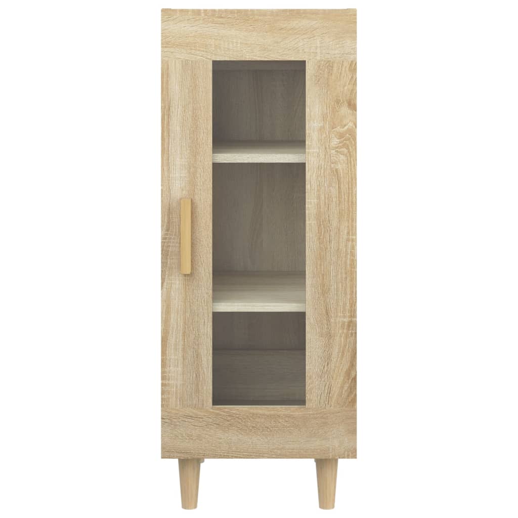 Sideboard Sonoma-Eiche 34,5x34x90 cm Holzwerkstoff