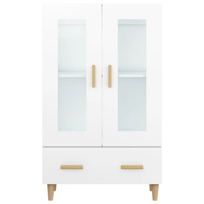 Highboard Weiß 70x31x115 cm Holzwerkstoff