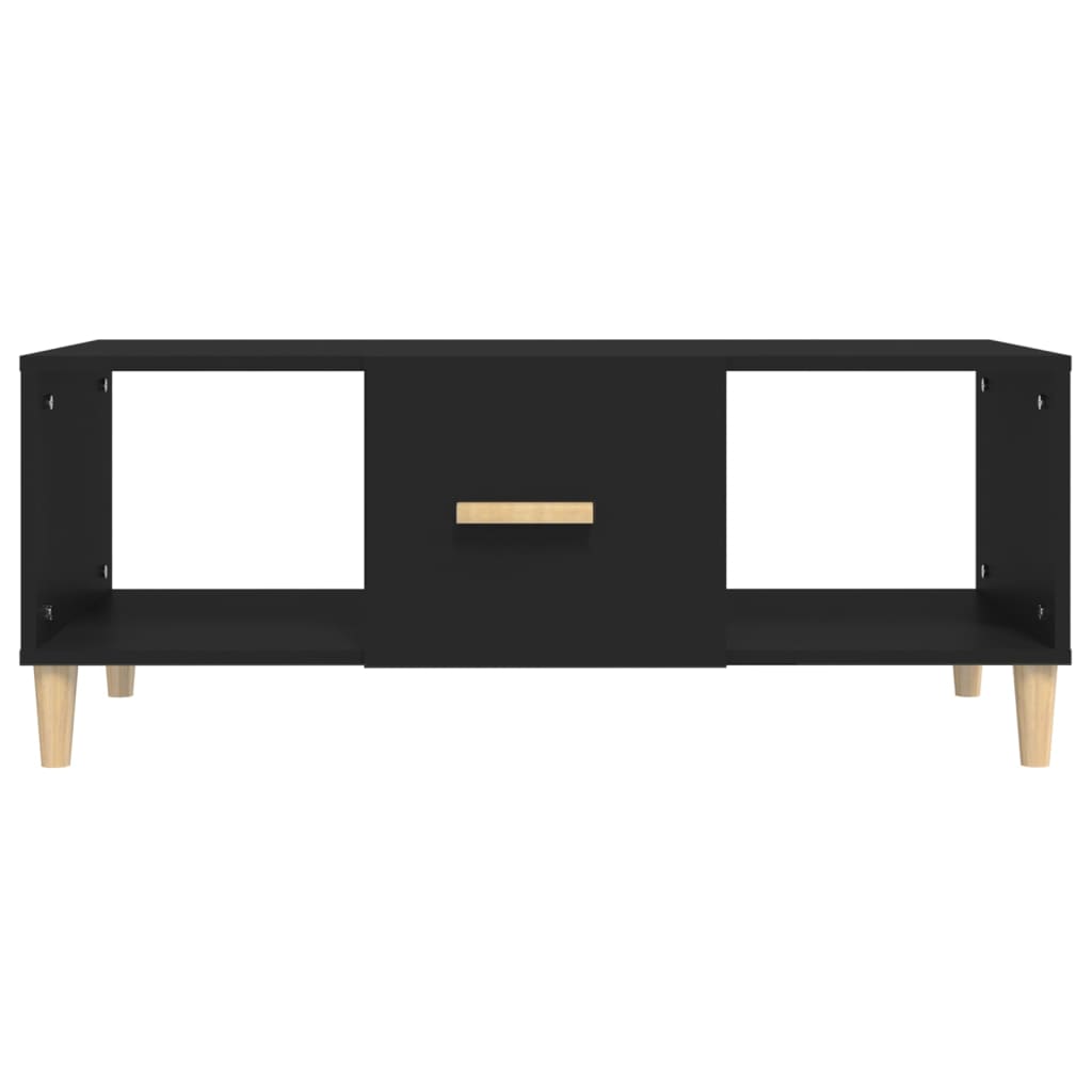 Couchtisch Schwarz 102x50x40 cm Holzwerkstoff