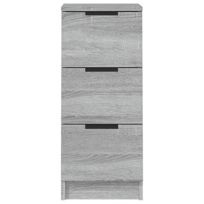 Sideboard Grau Sonoma 30x30x70 cm Holzwerkstoff