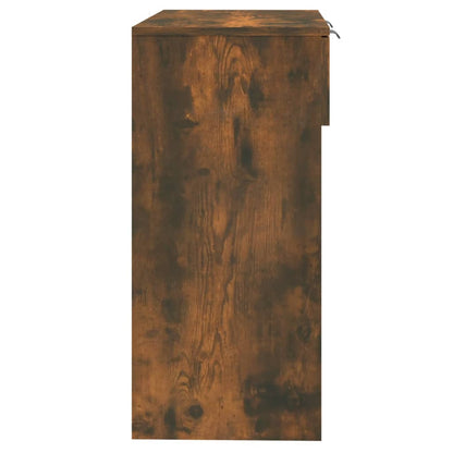 Konsolentisch Räuchereiche 90x36x75 cm Holzwerkstoff