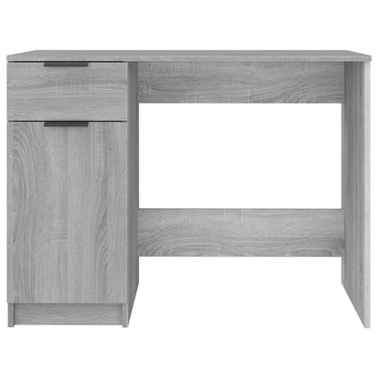 Schreibtisch Grau Sonoma 100x50x75 cm Holzwerkstoff