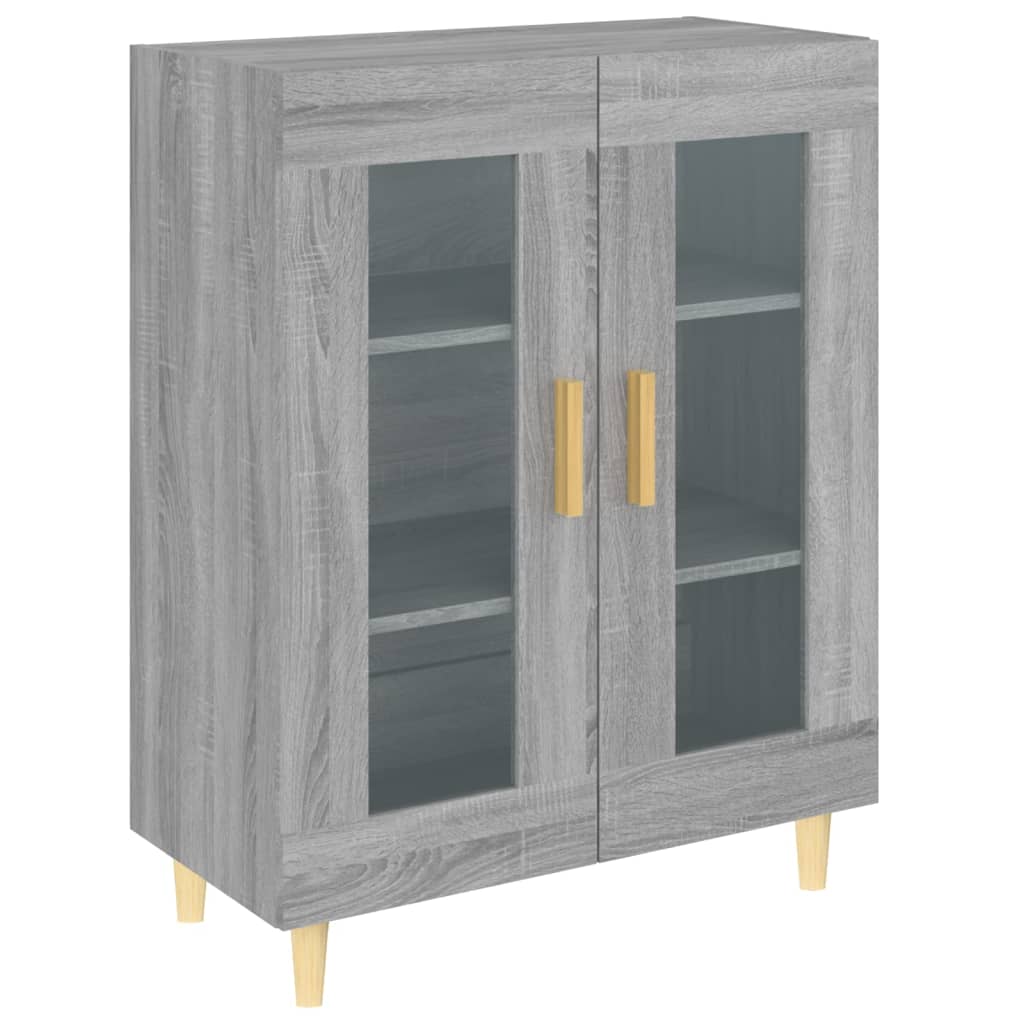 Sideboard Grau Sonoma 69,5x34x90 cm Holzwerkstoff