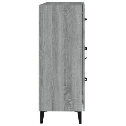 Sideboard Grau Sonoma 69,5x34x90 cm Holzwerkstoff