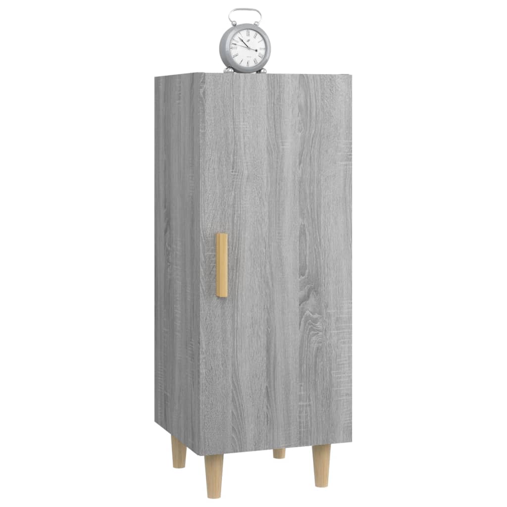 Sideboard Grau Sonoma 34,5x34x90 cm Holzwerkstoff