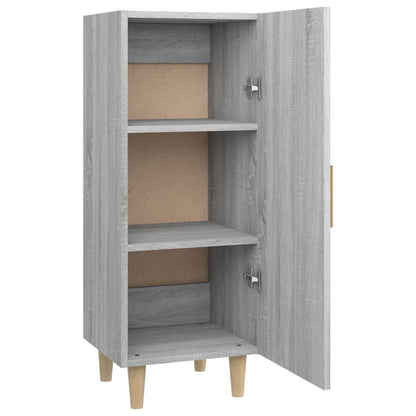 Sideboard Grau Sonoma 34,5x34x90 cm Holzwerkstoff