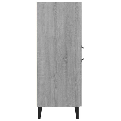 Sideboard Grau Sonoma 34,5x34x90 cm Holzwerkstoff