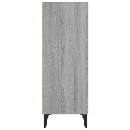 Sideboard Grau Sonoma 34,5x32,5x90 cm Holzwerkstoff