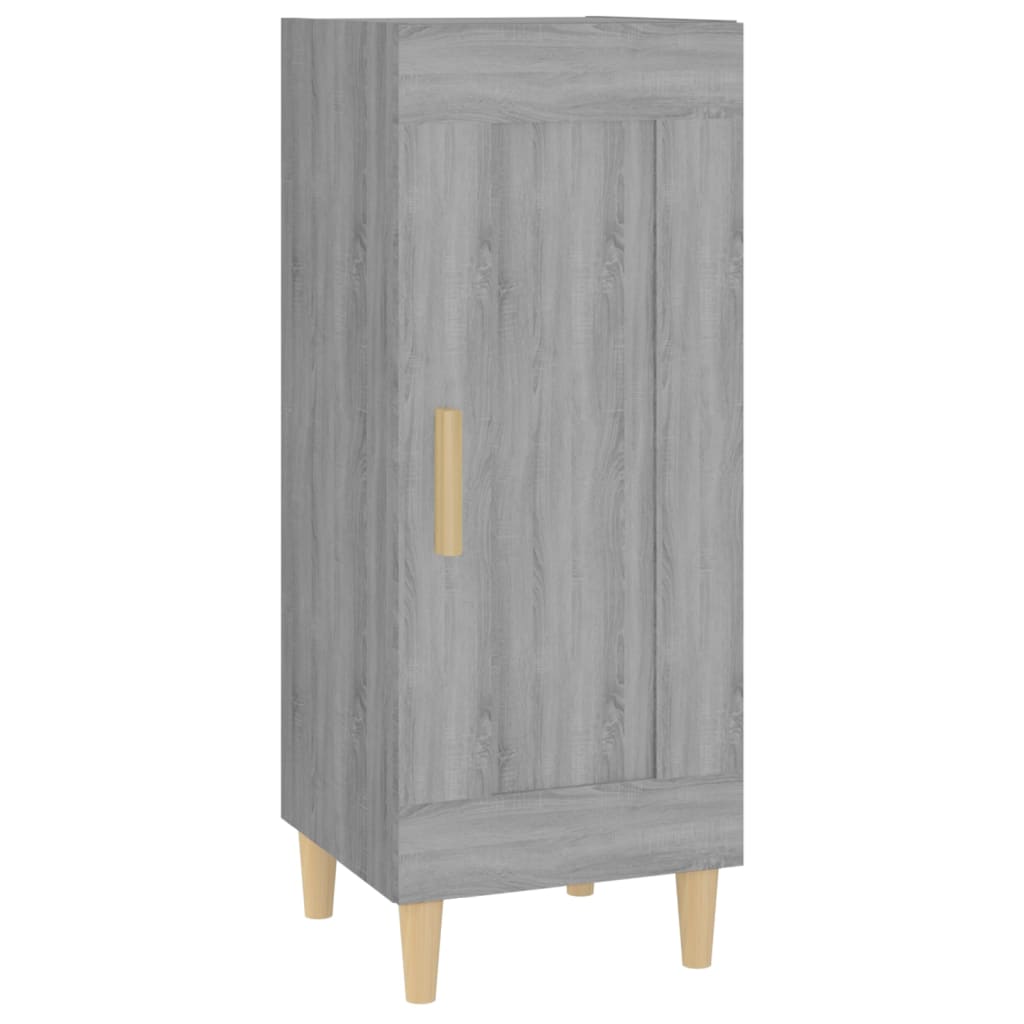 Sideboard Grau Sonoma 34,5x34x90 cm Holzwerkstoff