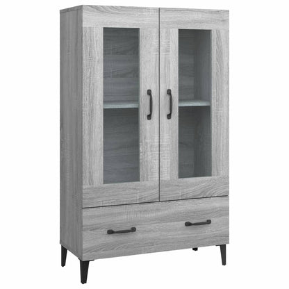 Highboard Grau Sonoma 70x31x115 cm Holzwerkstoff