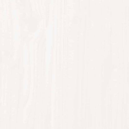 Sideboard Weiß 230x35x80 cm Massivholz Kiefer