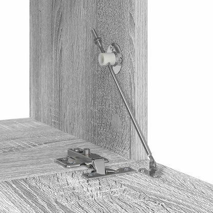 4-tlg. TV-Schrank-Set Grau Sonoma Holzwerkstoff