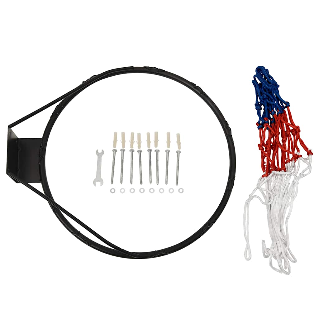 Basketballkorb Schwarz 90x60x2 cm Polyethylen