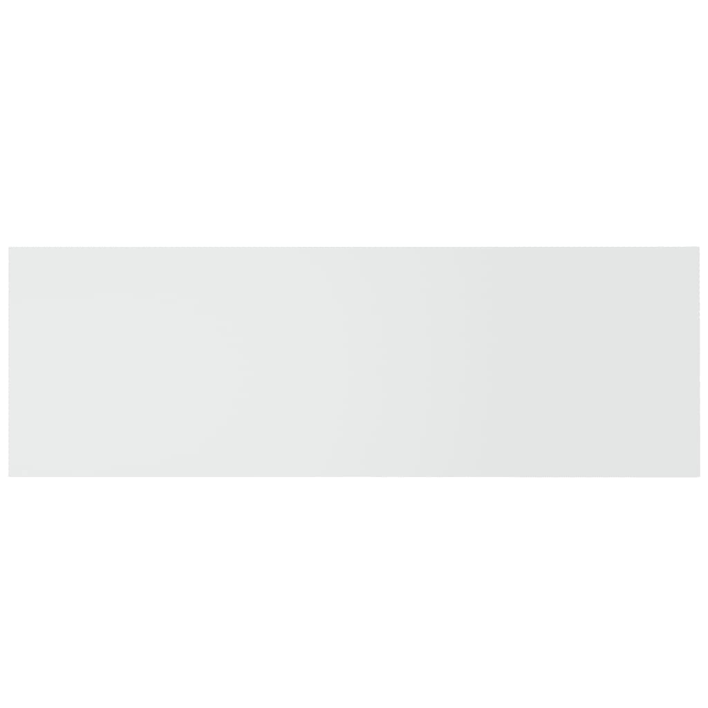 Kopfteil mit Nachttischen Weiß Holzwerkstoff