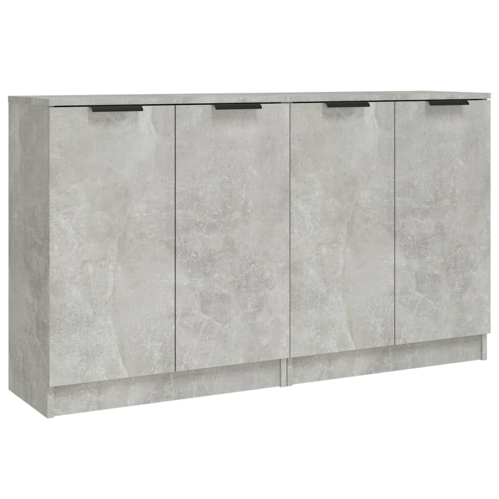 Sideboards 2 Stk Betongrau 60x30x70 cm Holzwerkstoff