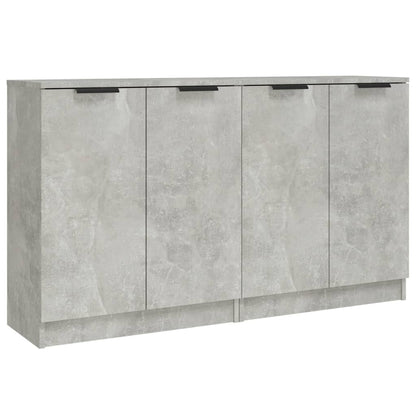 Sideboards 2 Stk Betongrau 60x30x70 cm Holzwerkstoff