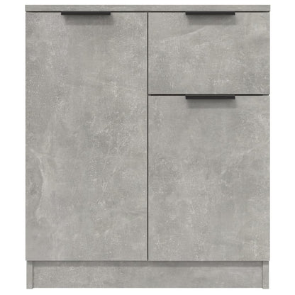 Sideboards 2 Stk. Betongrau 60x30x70 cm Holzwerkstoff