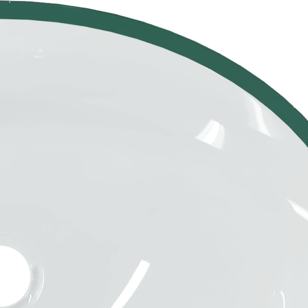 Waschbecken Glas 50x37x14 cm Transparent