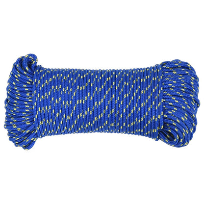Bootsseil Blau 3 mm 50 m Polypropylen