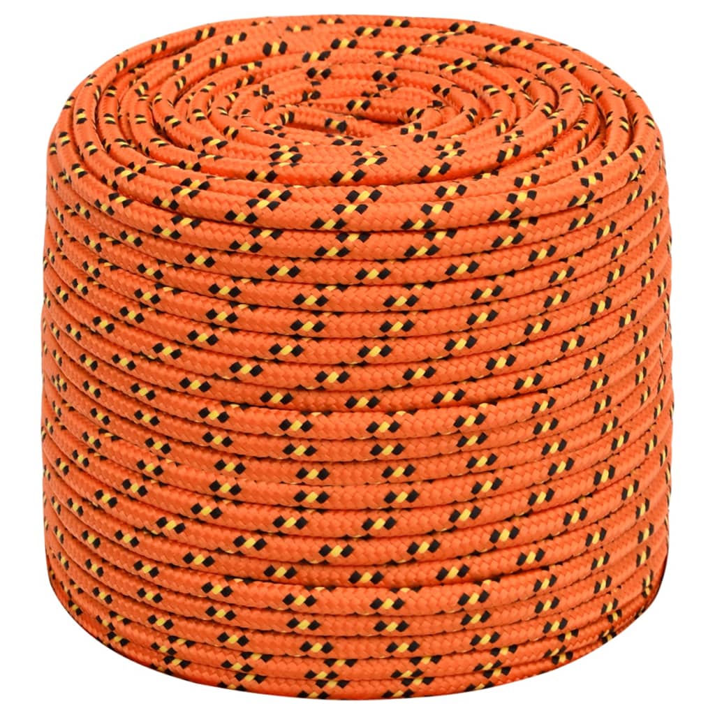 Bootsseil Orange 10 mm 500 m Polypropylen