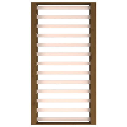 Massivholzbett Honigbraun 75x190 cm