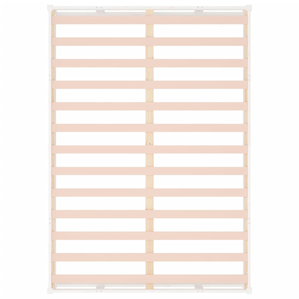 Massivholzbett Weiß 150x200 cm