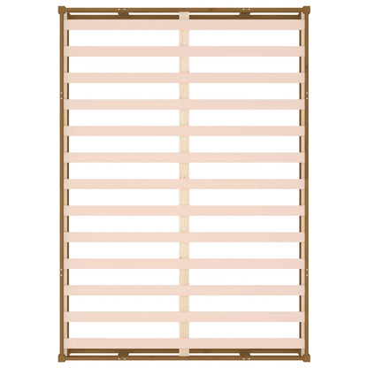 Massivholzbett Honigbraun 150x200 cm