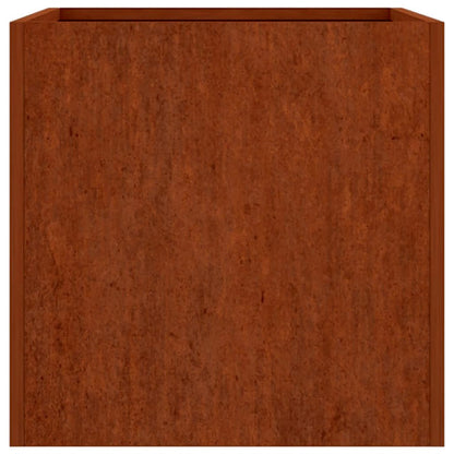 Pflanzkübel 62x47x46 cm Cortenstahl