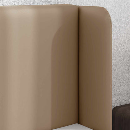 Kopfteil Ohr Braun 40,5 x 40,5 x 4 cm PVC