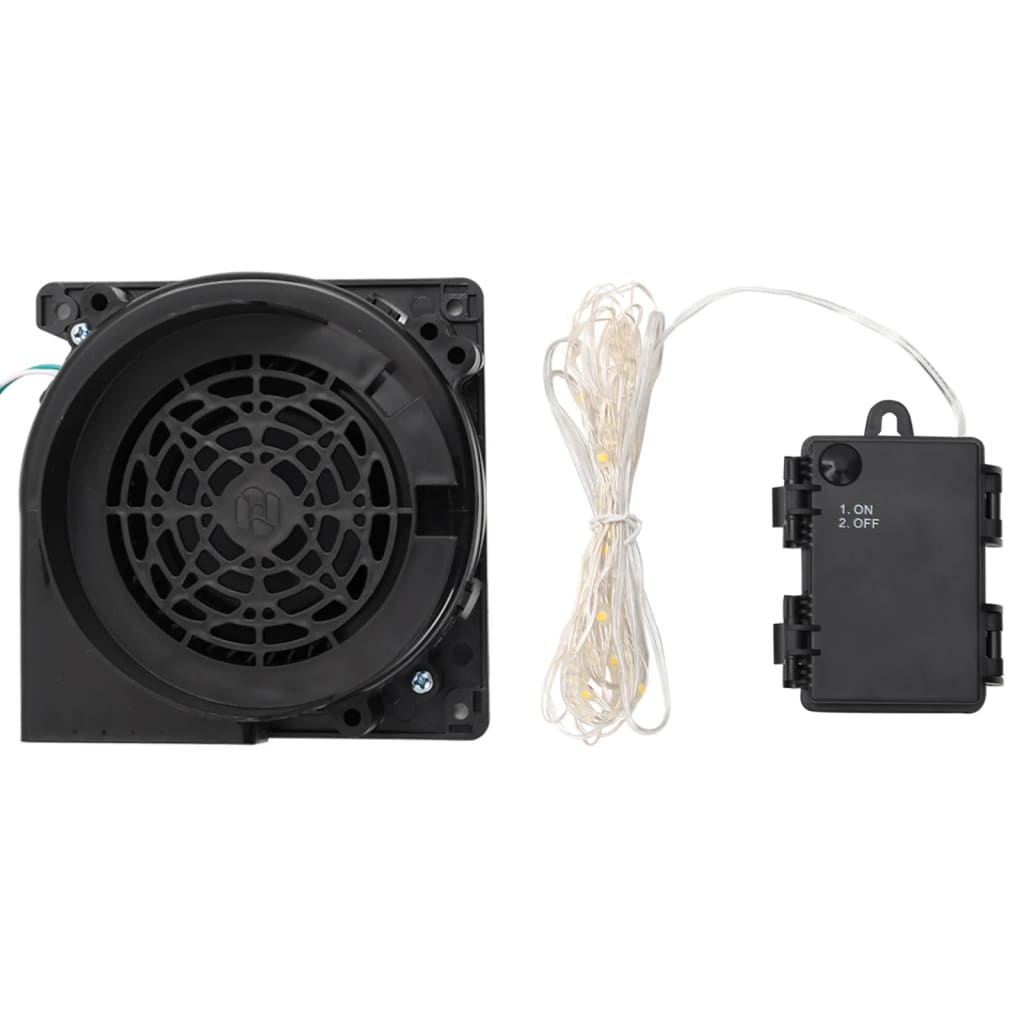 Weihnachtsmann Aufblasbar mit LEDs 370 cm