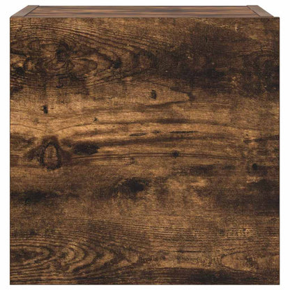 3-tlg. TV-Schrank-Set Räuchereiche Holzwerkstoff