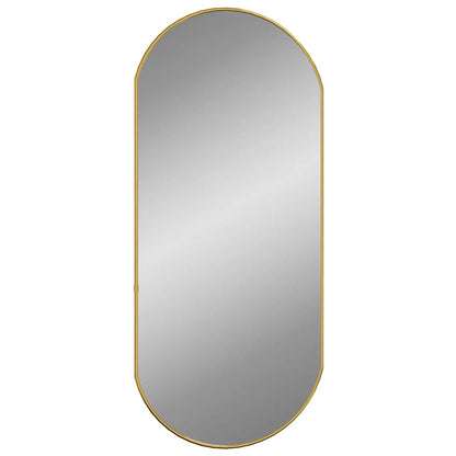 Wandspiegel Golden 80x35 cm Oval