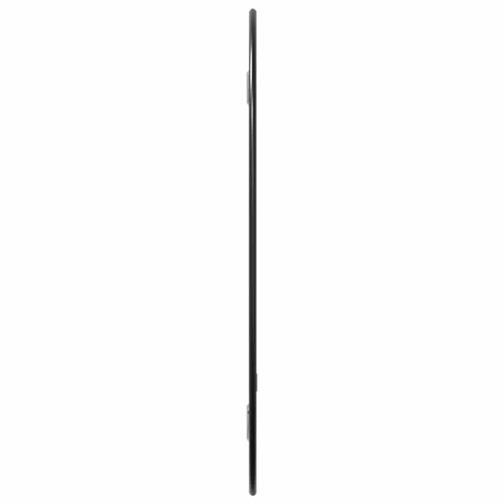 Wandspiegel Schwarz 40x30 cm