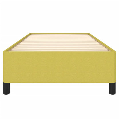 Bettgestell Grün 90x190 cm Stoff