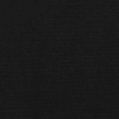 Bettgestell ohne Matratze Schwarz 140x200 cm Stoff