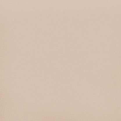 Bettgestell mit Kopfteil ohne Matratze Cappuccino 80x200 cm