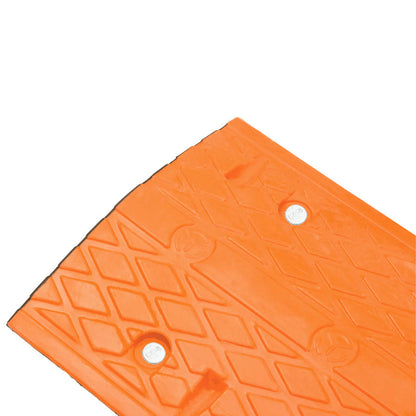 Bodenschwelle Gelb & Schwarz 97x32,5x4 cm Gummi