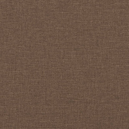 Fußhocker Braun 60x50x41 cm Stoff