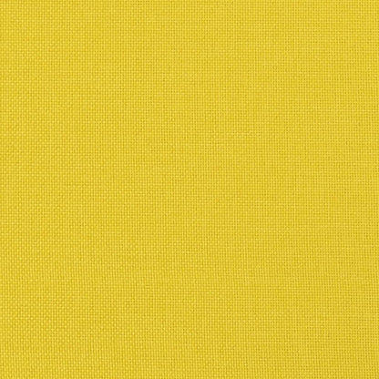 Fußhocker Hellgelb 70x55x41 cm Stoff