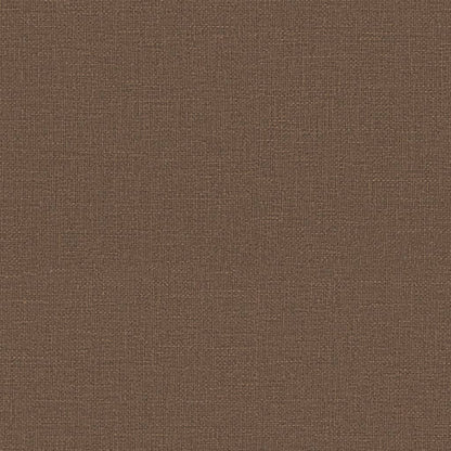 Bürostuhl mit Liegefunktion Braun Stoff