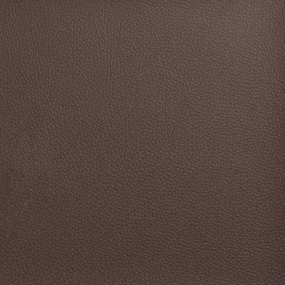 Bürostuhl mit Liegefunktion Braun Kunstleder