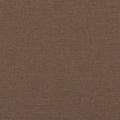 Bürostuhl mit Massagefunktion Braun Stoff