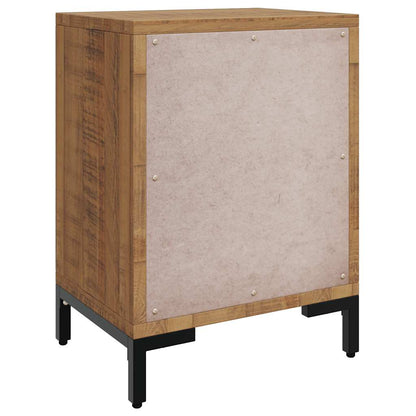 Nachttisch Braun 40x30x55 cm Massivholz Kiefer