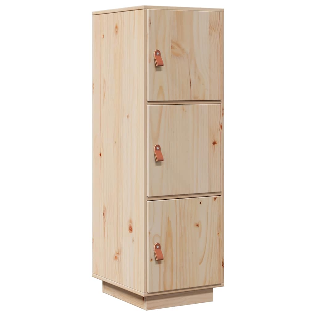 Highboard 34x40x108,5 cm Massivholz Kiefer
