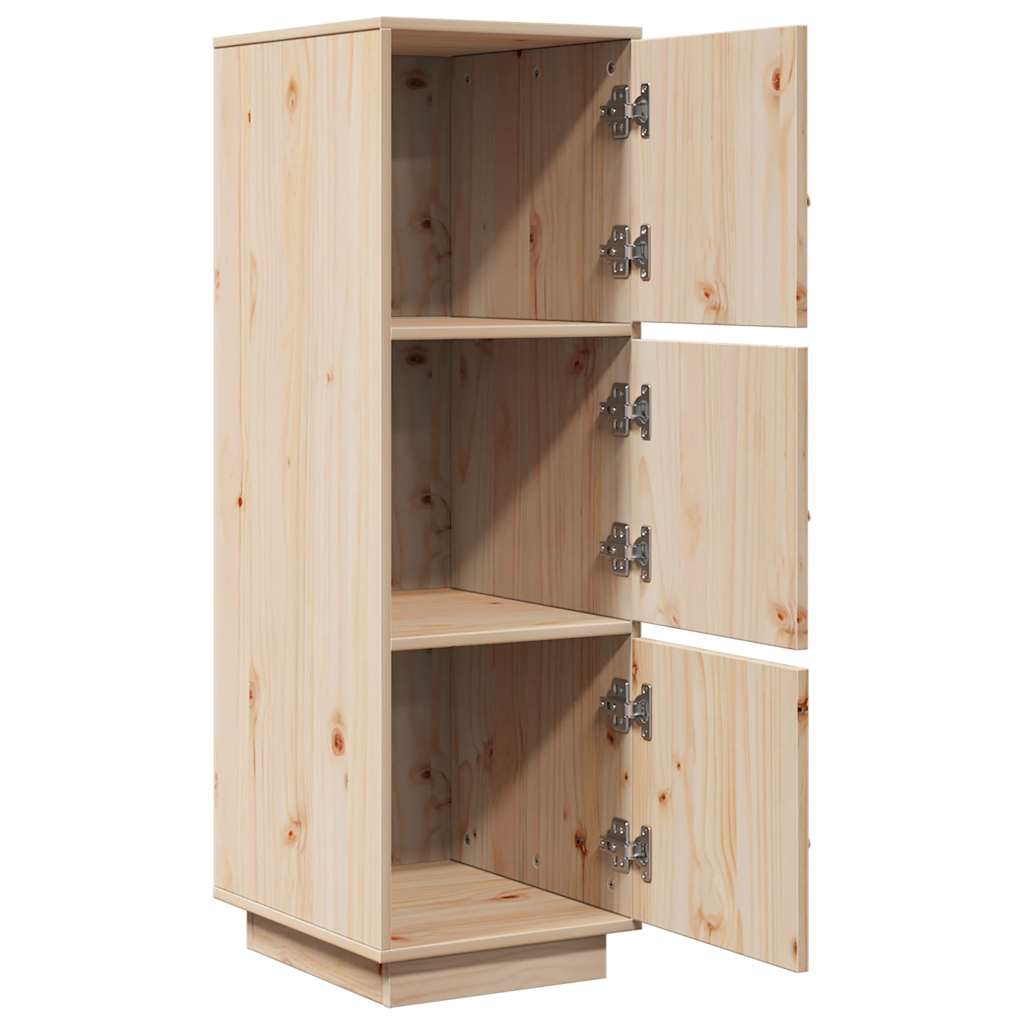 Highboard 34x40x108,5 cm Massivholz Kiefer