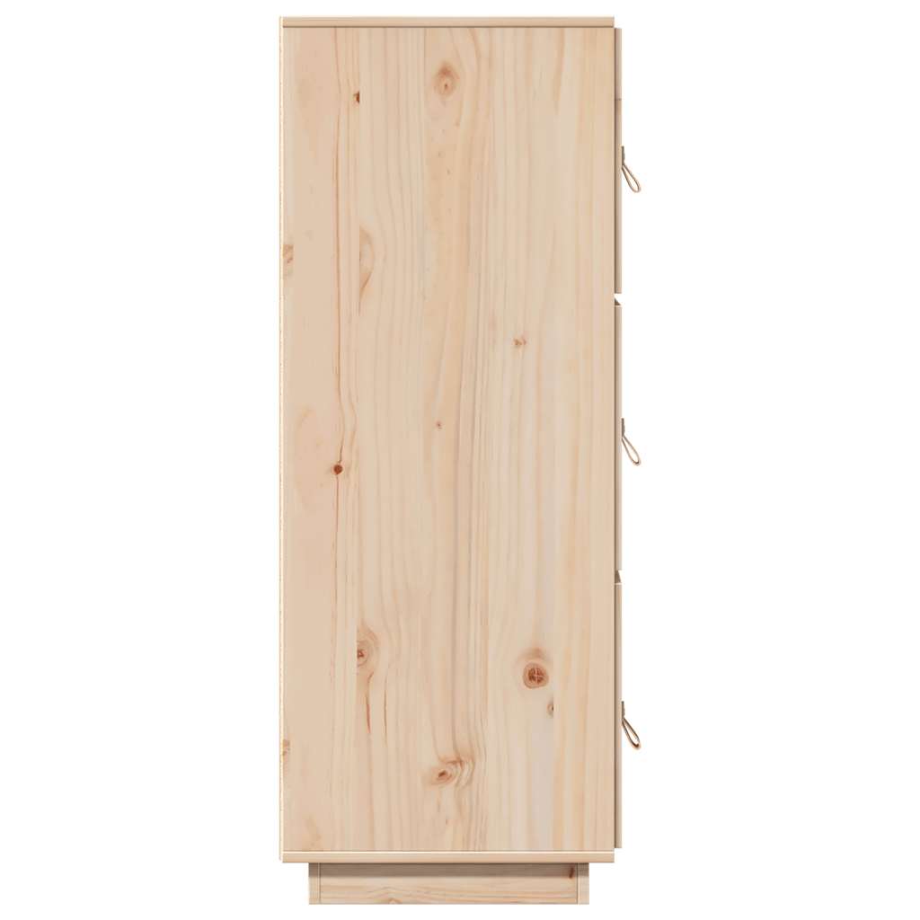 Highboard 34x40x108,5 cm Massivholz Kiefer