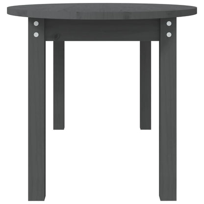 Couchtisch Grau 110x55x45 cm Massivholz Kiefer