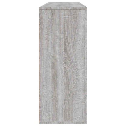Wandschrank Grau Sonoma 80x33x80 cm Holzwerkstoff
