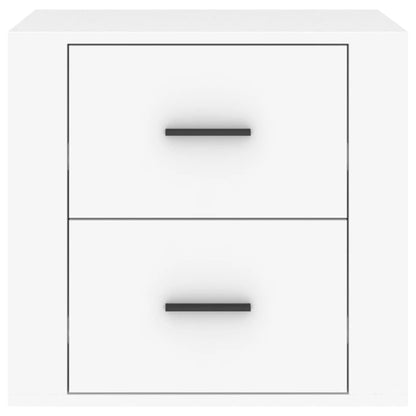 Nachttisch Weiß 50x39x47 cm